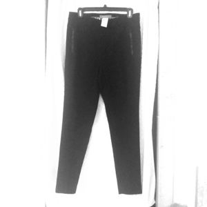 Black Side Zip Trousers from Anthropology